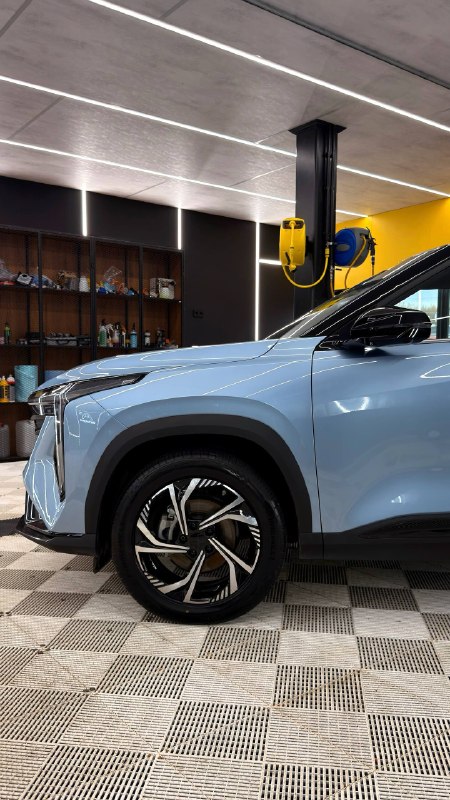 Geely Cityray: деталь работы 8